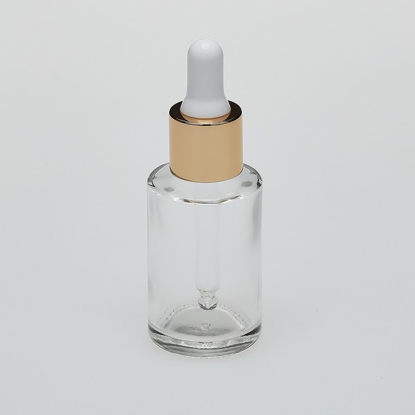 AMBER GLASS BOTTLE, 1 oz