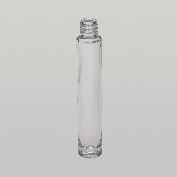 1 oz (30ML) Super Tall Deluxe Cylinder Clear Glass Bottle (Heavy Base Bottom)