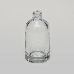 1.7 oz (50ml) Barrel-Style Clear Glass Bottle (Heavy Base Bottom)