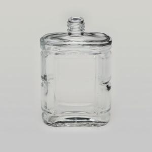 3.4 oz (100ml) Door-Shaped Square Glass Bottle