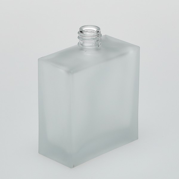 3.4 oz (100ml) Door-Shaped Square Glass Bottle with Fine Mist Spray Pumps