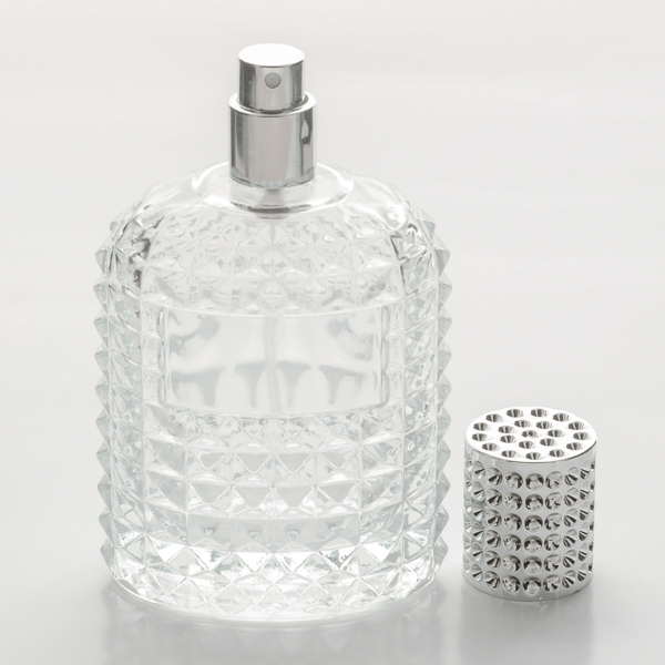 Bulk Perfume Bottles (Bottle Division of Scentsational Shoppe)Glitter Deluxe 3.4 oz Glass Bottle ...
