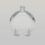 3.4 oz (100ml) Deluxe Watch-Style Clear Glass Bottle