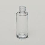 1/2 oz (15ml) Deluxe Cylinder Bottle Clear Glass
