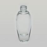 1 oz (30ml) Tear-Drop Deluxe Clear Glass Bottle (Heavy Base Bottom)