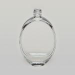 1.7 oz (50ml) Deluxe Tall Oval-Shaped Clear Glass Bottle (Heavy Base Bottom)