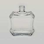 3.4 oz (100ml) Deluxe Grip-Shaped Clear Glass Bottle