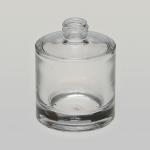 1.7 oz (50ml) Super Deluxe Round Clear Glass Bottle (Heavy Base Bottom)