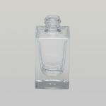 1 oz (30ml) Super Deluxe Square Clear Glass Bottle (Heavy Base Bottom)
