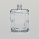 2 oz (60ml) Door-Square Clear Glass Bottle