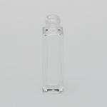 1/4 oz (7.5ml) Tall Square Clear Glass Bottle