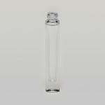 1/3 oz (10ml) Deluxe Square Clear Glass Bottle with Heavy Base Bottom