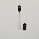 1/2 oz (15ml) Slim Clear Glass Bottle with Fine Mist Spray Pumps