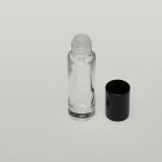 1/2 oz (15ml) Splash-on Cylinder Bottle Clear Glass with Orifice/Color Caps