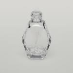 1 oz (30ml) Clear Diamond-Shaped Clear Glass Bottle