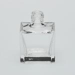 1/2 oz (15ml) Square Flint Glass Bottle (Heavy Base Bottom)